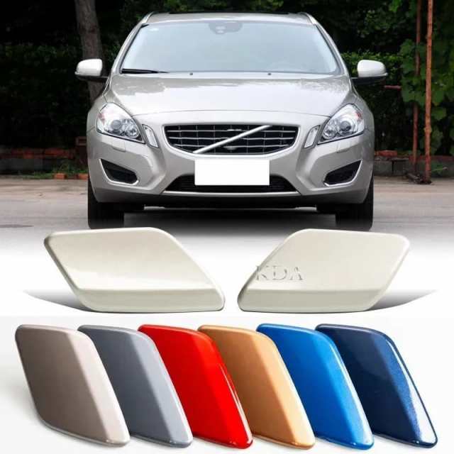 ヘッドライト ウォッシャーノズルカバー ボルボ V60 S60 2011-2013